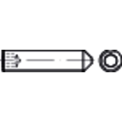 NOBRAND - Gewindestifte ISK mit Spitze DIN 914 Stahl-45 H blank M8 x 1,25 x 20mm