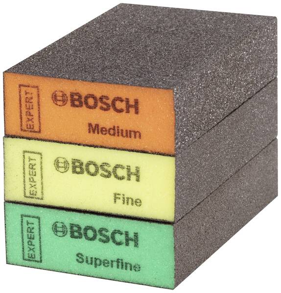 Bosch Accessories EXPERT S471 2608901175 Schleifblock (L x B x H) 97 x 69 x 26 mm 3 St.