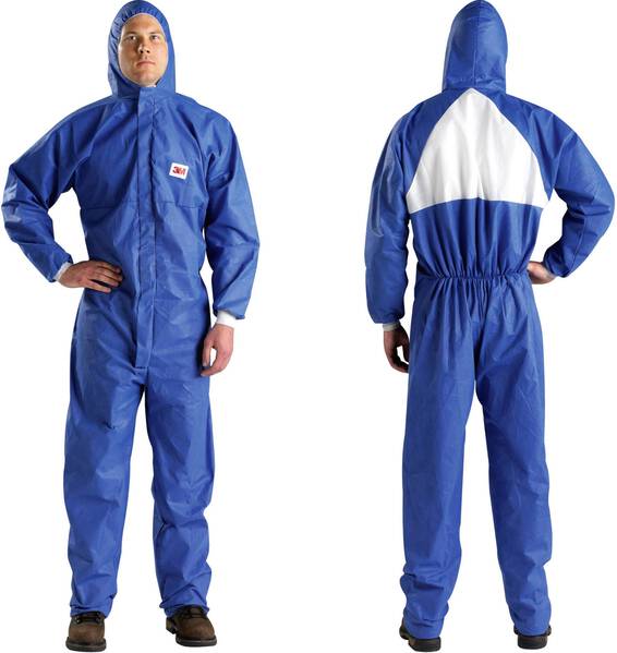 3M 4530M Schutzanzug 4530 Kleider-Größe=M Blau