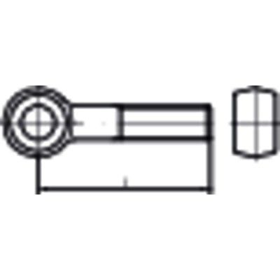 NOBRAND - Augenschrauben DIN 444 Form B Stahl 4.6 galvanisch verzinkt M12 x 30mm
