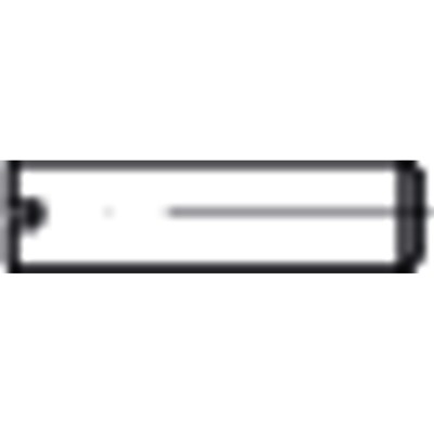 NOBRAND - Gewindestift mit Schlitz und Kegelkuppe ISO 4766 Messing blank M3x0,5x12mm