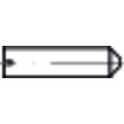 NOBRAND - Gewindestift mit Schlitz und Spitze ISO 7434-A1/1.4305 blank M2x0,4x4mm
