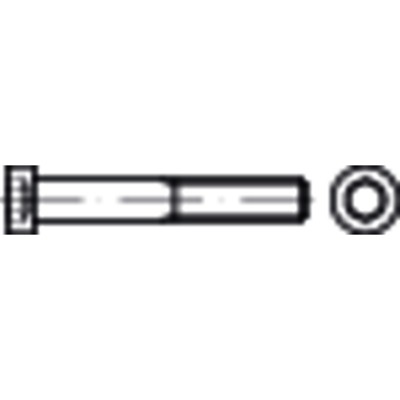 NOBRAND - Zylinderschraube mit niedrigem Kopf DIN 7984 Edelstahl A2 M10 x 40mm