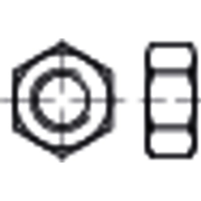 NOBRAND - Sechskantmuttern, ISO-Typ 1, ISO 4032 Edelstahl A2-70 blank M18