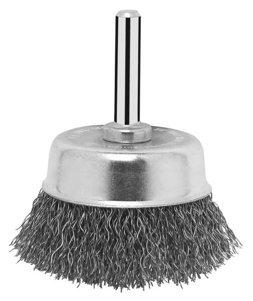 Bosch Accessories Topfbürsten für Bohrmaschinen – Gewellter Draht, 50 mm Durchmesser = 50 mm Schaft-Ø 6 mm 2609256515 1