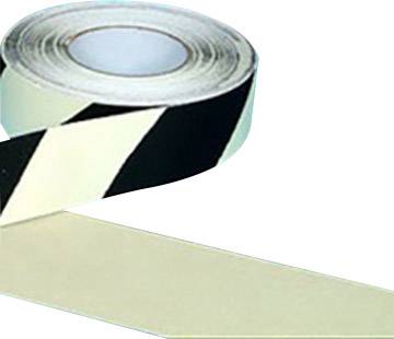 B-SAFETY AR226050 Antirutschbelag langnachleuchtend Schwarz, Weiß (L x B) 18.3 m x 50 mm