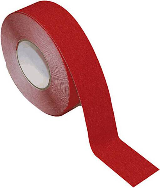 B-SAFETY AR204050 Universal Antirutschbelag Rot (L x B) 18.3 m x 50 mm