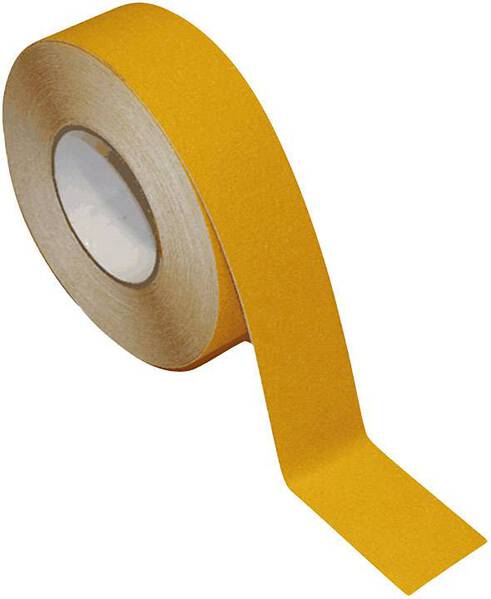 B-SAFETY AR203100 Universal Antirutschbelag Gelb (L x B) 18.3 m x 100 mm