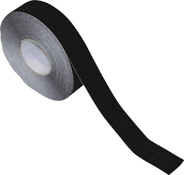 B-SAFETY AR110050 Antirutschbelag extra grob Schwarz (L x B) 18.3 m x 50 mm