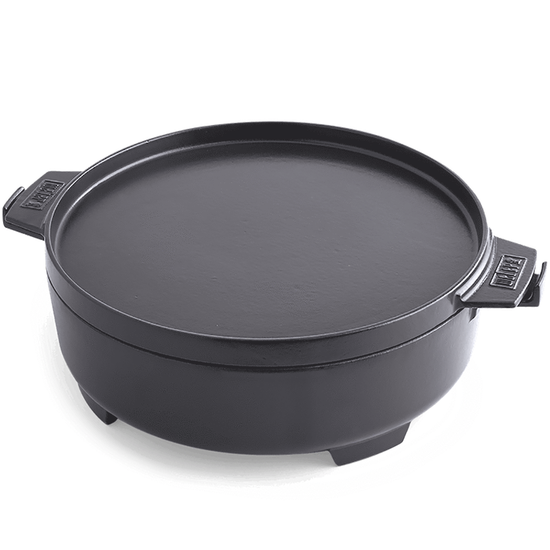 2in1 Dutch Oven & Pfanne Weber