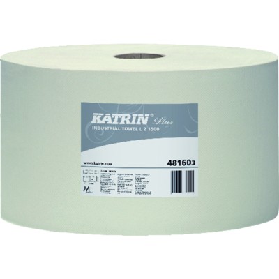 KATRIN® - Putzpapier weiß 2-lagig 22 x 38cm 1500 Blatt