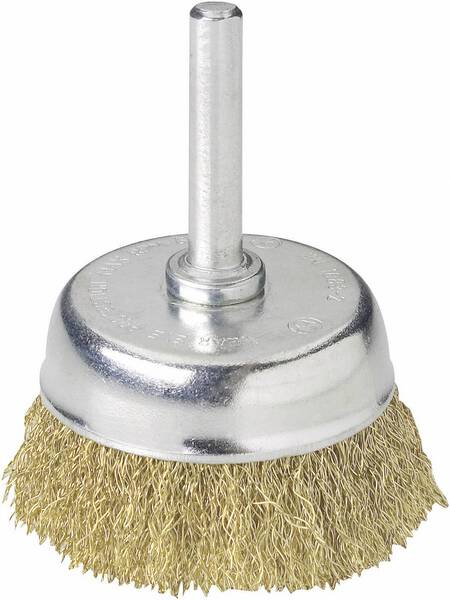 Wolfcraft Topfbürste Schaft-Ø 1/4" (6.3 mm) 2112000 1 St.