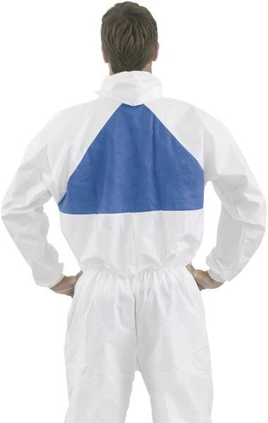 3M 4540+L Schutzanzug Modell 4540+ Kleider-Größe=L Weiß, Blau