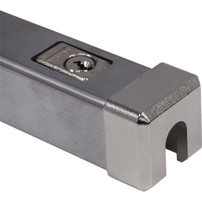 ABUS - FT-Panzerriegel, FPR217 150, mit Zylinder, AL0145, edelstahloptik