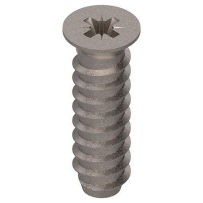 Blum - Systemschraube, Senkkopf, Ø6 mm, Nennlänge: 20 mm, vernickelt