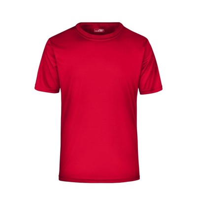 James & Nicholson - Herren Aktiv T-Shirt JN358, rot, Größe XXL