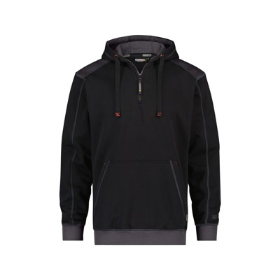 Dassy® - Indy Kapuzensweatshirt, schwarz/anthrazit, Größe M