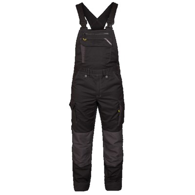 Engel - X-treme Latzhose mit Stretch 3362-740, Schwarz/Anthrazitgrau, Größe 28