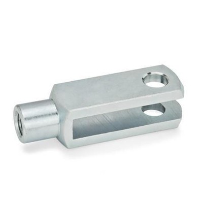 Ganter Norm® - 71752-6-12-M6L Gabelköpfe, Stahl