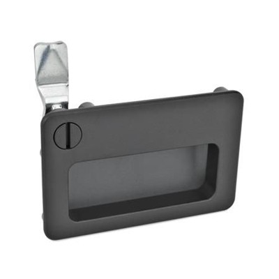 Ganter Norm® - 115.10-SCH-6-1-SW Verriegelungen mit Griffschale