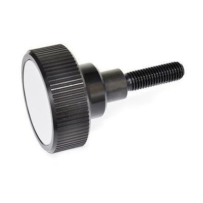 Ganter Norm® - 3663-42-M10-20-3,2 Drehmoment-Rändelgriffschrauben