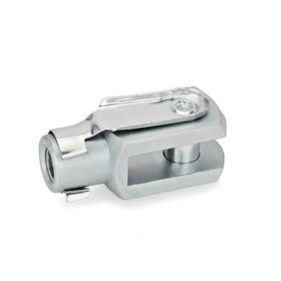 Ganter Norm® - 751-14-56-M14F-B Gabelgelenke, Stahl