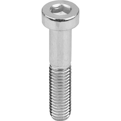 KIPP - ZYLINDERSCHRAUBE MIT INNENSECHSKANT, NIEDRIGER KOPF, DIN6912 M08X50, STAHL 8.8 GALVANISCH VERZINKT