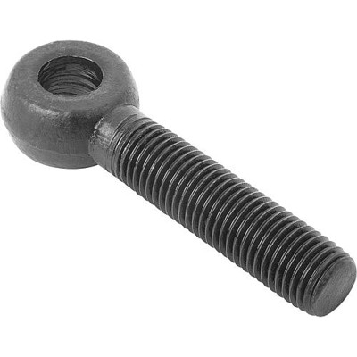 KIPP - AUGENSCHRAUBE MIT LANGEM GEWINDE DIN444, FORM:B, M08, L=70, STAHL 8.8 BRÜNIERT