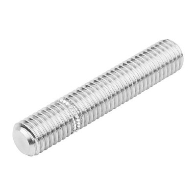 KIPP - GEWINDESTIFT MIT EINSCHRAUBSTOPP D=M05X30, EDELSTAHL BLANK