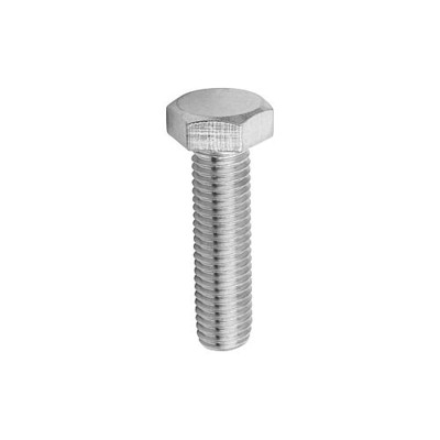 KIPP - SECHSKANTSCHRAUBE DIN933, GEWINDE DURCHGÄNGIG M20X40, EDELSTAHL A2 70 BLANK