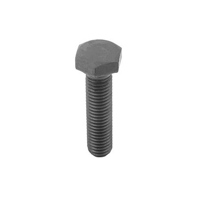 KIPP - SECHSKANTSCHRAUBE DIN933, GEWINDE DURCHGÄNGIG M14X70, STAHL 8.8 BLANK (SCHWARZ)