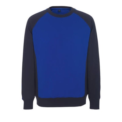 MASCOT® - Sweatshirt UNIQUE, Kornblau/Schwarzblau, Größe XL