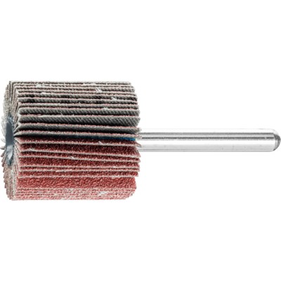 PFERD - Korund Fächerschleifer F Ø 30x30mm Schaft-Ø 6 mm A80 für Feinschliff und Finish
