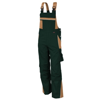 qualitex® - Latzhose "PRO" oliv/khaki, Größe 52