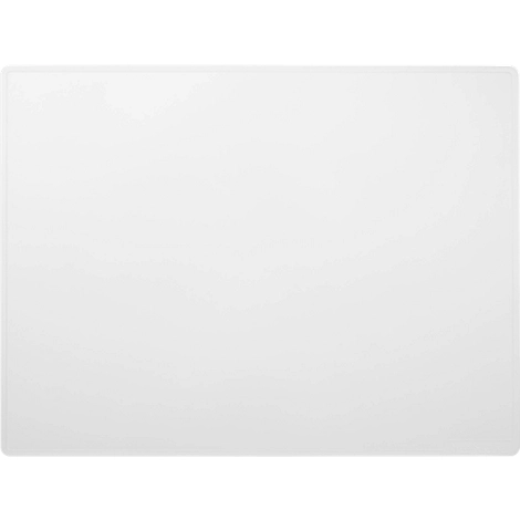 Durable Schreibunterlage, mit Dekorrille, blendfrei, rutschfest, 530 x 400 mm, transparent