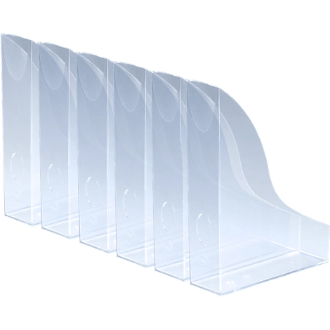 Durable Stehsammler Basic, DIN A4, Polystyrol, transparent