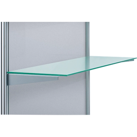 Fachboden ESG Glas satiniert inklusiv Träger