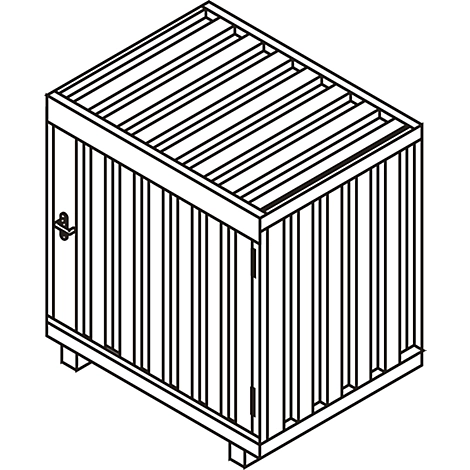 Gasflaschen-Box GB 1