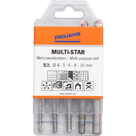 Multi-Star Mehrzweckbohrer-Set