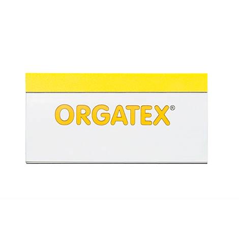 ORGATEX Magnet-Einsteckschilder Color, 35 x 100 mm, gelb, 100 St.