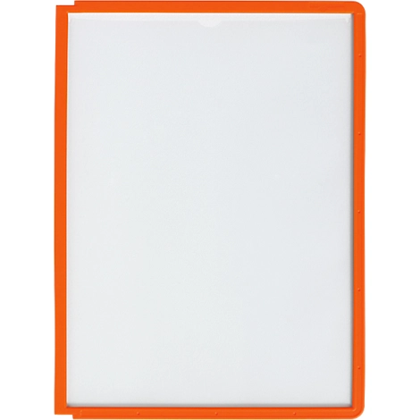 Sichttafeln A4, 5 Stück, orange
