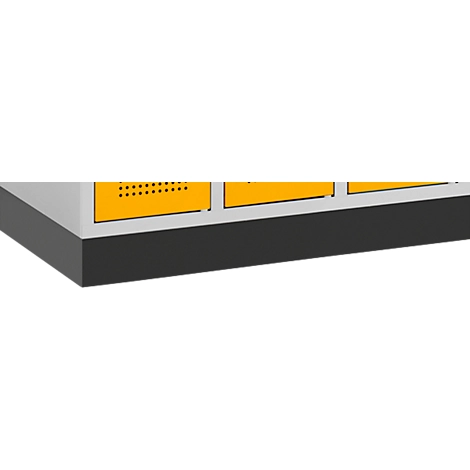Sockel, schwarz, 630 mm breit