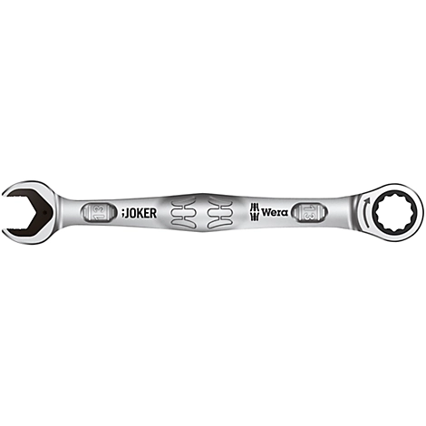 Wera Maulringratschenschlüssel 6000 Joker, SW 13 mm, Länge 177 mm, Chrom-Molybdän-Stahl, Zwölfkant